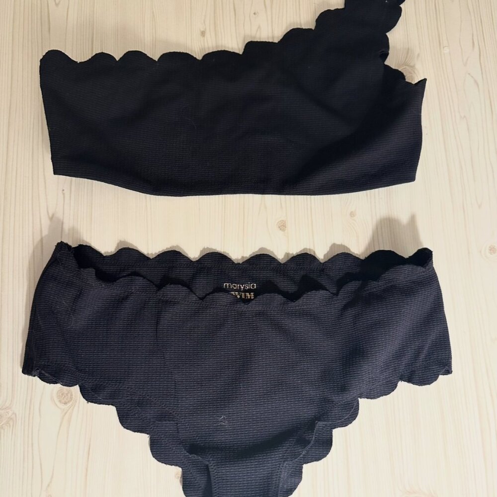 Marysia Swim Black Bikini Set